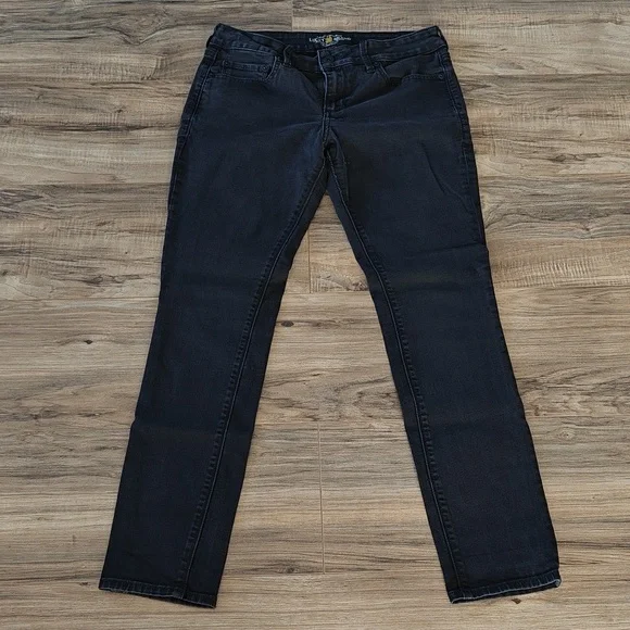 VGUC Lucky Brand black Lolita ankle skinny jeans - Picture 2 of 7